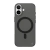 Maska Mag Case SwitchEasy Skin za iPhone 17 transparent crna