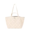 Zadig & Voltaire Nakupovalna torba ecru/črna