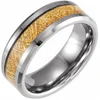 Prsten WI-32082 - Srebrna / Zlatna / 49mm KP32082