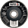 YATO Lamelni disk korund 125 x 22,2 mm konveksno brušenje P40