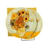 Duo Komplet 2 talerzy deserowych Van Gogh
