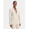 Weekend Max Mara Suknjič Uva 2615041061 Écru Slim Fit