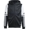 ADIDAS PERFORMANCE Športna jopa na zadrgo SQ25 črna/off-bela