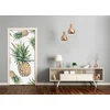 tulup.si Samolepilni tapete na vratih Ananas 95x205 cm