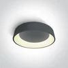 PLAFONJERA LED/42W/3000K/2520lm/230V fi600mm ANTRACIT