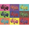 Dino Puzzle Pop Art: Tatra 1000 kosov