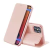 Modni etui Skin X za iPhone 12 Pro Max iz umetnega usnja - roza