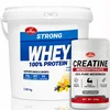 Olympic Strong Whey Protein Vanila 2.8kg + Olympic Creatine Monohydrate 500g