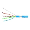 Kabel F/UTP Cat.5e 4x2xAWG24, LS0H ovojnica modra, škatla 305m