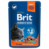 BRIT Premium kesica sa lososom sterilisanim za mačiće 100 g.