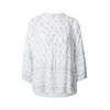 ZABAIONE Bluza De44steny golobje modra / bela