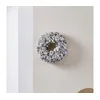 Eglo 428206 - Veštački cvetni venac SOLVANG, prečnik 35 cm, plave boje
