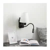 Brilagi - LED zidna lampa NUBILA 1xE27/25W/230V + LED/3W crna/bela