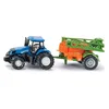 SIKU Super - Traktor s prikolico za škropilnico gnojil