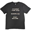 Post Malone Butterfly Logo 2023 Tour (Back Print & Ex-Tour) Black M Majica