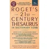 Roget's 21st Century Thesaurus, Third Edition