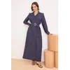 Trendyol Modest Ženska haljina Tctss26Eb00072, Tamnoplava