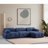 Atelier del Sofa Ugaona garnitura Petite, 290x160 cm, Plava