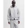 JACK & JONES Jopa na zadrgo JCOLEGACY pegasto siva