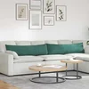 Jastučići za sofu 2 pcs Tamnozelena 145 x 40 cm Kordura tekstil