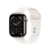 APPLE Watch S11 Cellular 42mm Gold Titanium Case with Light Blush Sport Band - S/M (mf8w4rk/a)