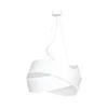 Luster na sajli VIENO 3xE27/15W/230V bela