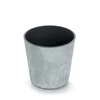 Prosperplast Saksija Urbi Round Effect O300E, Siva