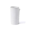 Aberto Design Vaza LCA0035, 19x16x31 cm, Bela