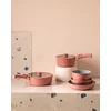 Madame Coco Set šerpi Benard, 7 delova, Roze