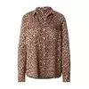 VERO MODA Bluza VMBUMPY rjava/svetlo rjava/temno rjava