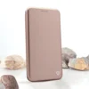 Maska za telefon na preklop Teracell Flip Premium za Samsung S25/ S91B, Roze, Zlatne boje