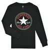 Converse CHUCK PATCH LONG SLEEVE TEE Črna