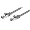 C-TECH Patchcord Cat7, S/FTP, siv, 3 m