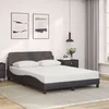 Okvir za krevet Dover sivi 120x200 cm od umjetne kože
