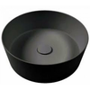 Lavabo nadgradni HATRIA HAPPYHOUR SLIM 07:00 fi440x155mm mat black