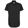 KOŠULJA MUŠKA KRATKI RUKAVI B&C BLACK TIE 135G CRNA XL-EOL!!