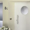 Albert Leuchten Hišna številka - črka c - aluminij - Kovina