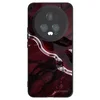 Silikonski črni ovitek za Honor Magic5 Pro - Cherry stone