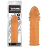 CHISA Realistična navlaka za penis Extra Texture Flesh, Boja kože