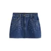 Next Krilo moder denim / srebrna