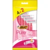 Bic w 3 Pure Lady roze bri?ači - 6 kom.