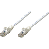 Intellinet RJ45 omrežni priključni kabel CAT 6 S/FTP [1x RJ45-vtič - 1x RJ45-vtič] 7.50 m bele barve pozlačeni zatiči Intell
