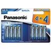 PANASONIC alkalne baterije EVOLTA Platinum LR6EGE/8BW 4 4F AA 1, 5V (Blistr 8pcs)