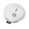 FF Okroglo preklopno stikalo R13 6A 230V belo AO-WYL-KW-2-00-00-01