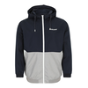 Jack & Jones Plus Prehodna jakna Rush nočno modra/svetlo siva/bela