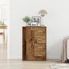 Kreveta s ladicama Staro drvo 60 x 31 x 84 cm Konstruirano drvo