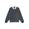 Lyle & Scott Pulover Rugby mornarska / bela