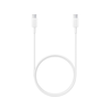 SAMSUNG Samsung, Kabel za polnjenje in sinhronizacijo USB-C z USB-C 3A 25W 1,8 m, Bela, (21683701)