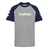 Hummel Funkcionalna majica mornarska / pegasto siva / bela