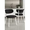 HANAH HOME Set stolica (6 delova) Toldy Anthracite White
